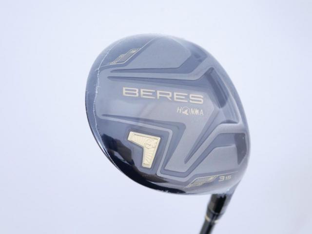 Fairway Wood : Honma : **ของใหม่ ยังไม่แกะพลาสติก** หัวไม้ 3 Honma Beres Black (รุ่นปี 2023) Loft 15 ก้าน Honma ARMRQ MX Flex R