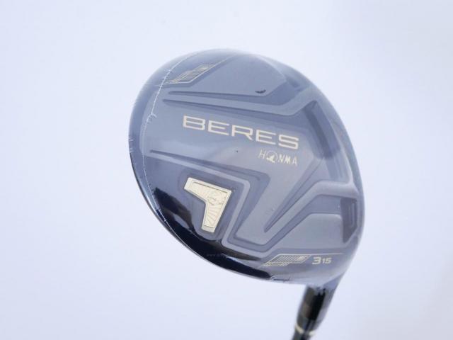 Fairway Wood : Honma : **ของใหม่ ยังไม่แกะพลาสติก** หัวไม้ 3 Honma Beres Black (รุ่นปี 2023) Loft 15 ก้าน Honma ARMRQ MX Flex R