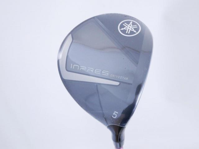 Fairway Wood : Yamaha : **ของใหม่ ยังไม่แกะพลาสติก** หัวไม้ 5 Yamaha Inpres DriveStar (รุ่นล่าสุด ปี 2025 ตีไกลมากๆ) Loft 17 ก้าน Fujikura Speeder NX M425f Flex SR