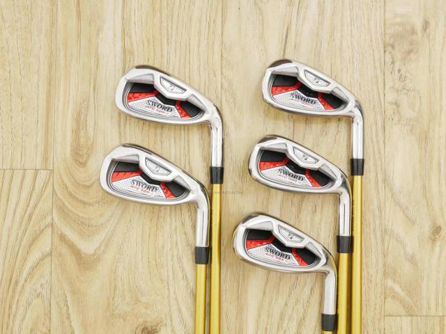Iron set : Katana : ชุดเหล็ก Katana Sword ATC-589a (หน้าเด้ง) มีเหล็ก 6-Pw (5 ชิ้น) ก้านกราไฟต์ Fujikura Speeder 589 Flex SR