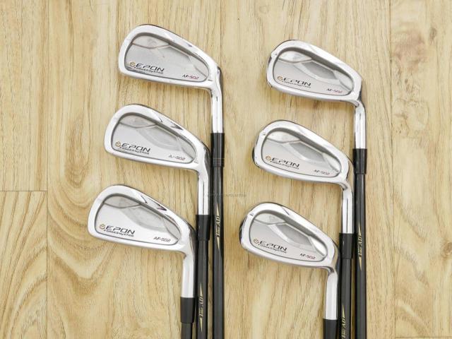 Iron set : Epon : ชุดเหล็ก EPON AF-502 Forged มีเหล็ก 5-Pw (6 ชิ้น) ก้านกราไฟต์ Tour AD 85 Flex R