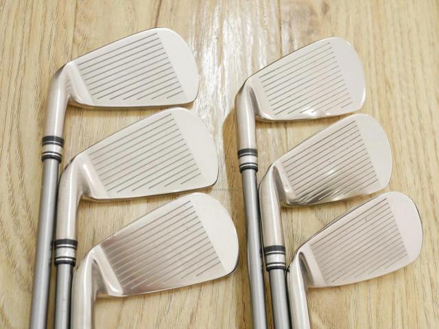 Iron set : Other Brand : ชุดเหล็ก Quelot Aerial (ใบใหญ่ ตีง่าย ไกล) มีเหล็ก 5-Pw (6 ชิ้น) ก้านกราไฟต์ Flex R