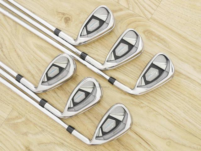 Iron set : Callaway : ชุดเหล็ก Callaway Rogue Star CF18 (ออกปี 2018 ตีง่าย ไกลมากๆ) มีเหล็ก 6-Pw,Aw (6 ชิ้น) ก้านเหล็ก NS Pro ZELOS 7 Flex S