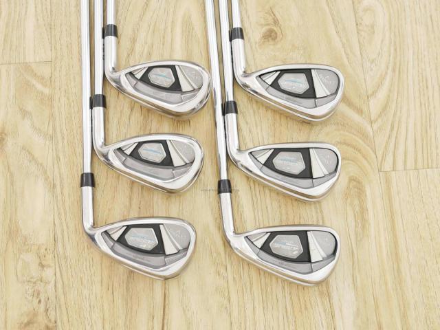 Iron set : Callaway : ชุดเหล็ก Callaway Rogue Star CF18 (ออกปี 2018 ตีง่าย ไกลมากๆ) มีเหล็ก 6-Pw,Aw (6 ชิ้น) ก้านเหล็ก NS Pro ZELOS 7 Flex S
