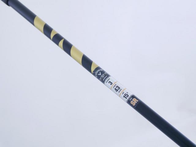 Fairway Wood : callaway : หัวไม้ 3 Callaway Rogue ST Max (รุ่นปี 2022) Loft 15 ก้าน Fujikura Ventus 5 Flex SR