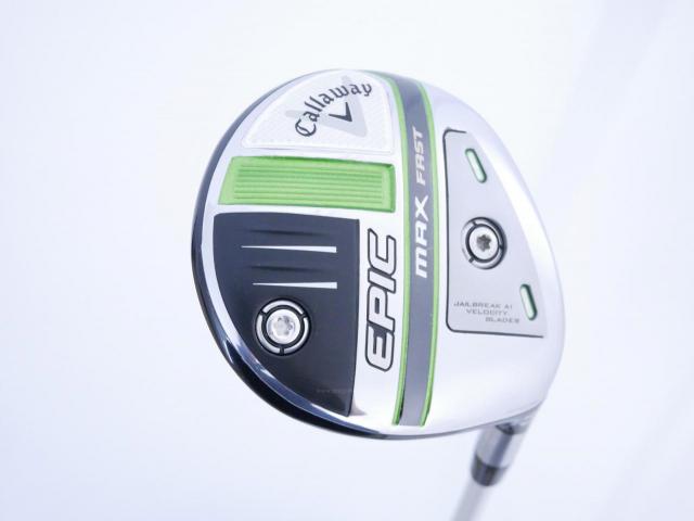 Lady club : All : หัวไม้ 3 Callaway EPIC MAX FAST (รุ่นปี 2021) Loft 15 ก้าน Mitsubishi ELDIO 40 Flex A (Lady)
