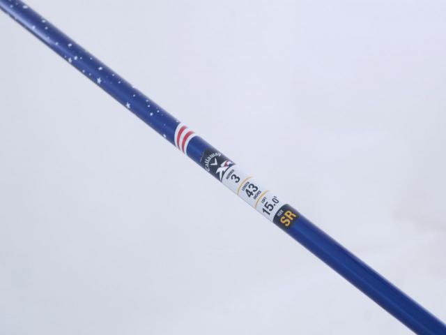 Fairway Wood : callaway : หัวไม้ 3 Callaway XR Loft 15 Flex SR