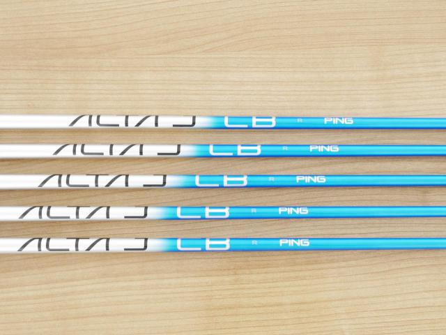 Iron set : Ping : ชุดเหล็ก Ping i540 Forged (รุ่นล่าสุด ออกปี 2026) มีเหล็ก 7-Pw,Aw (5 ชิ้น) ก้านกราไฟต์ Ping ALTA J CB Flex R