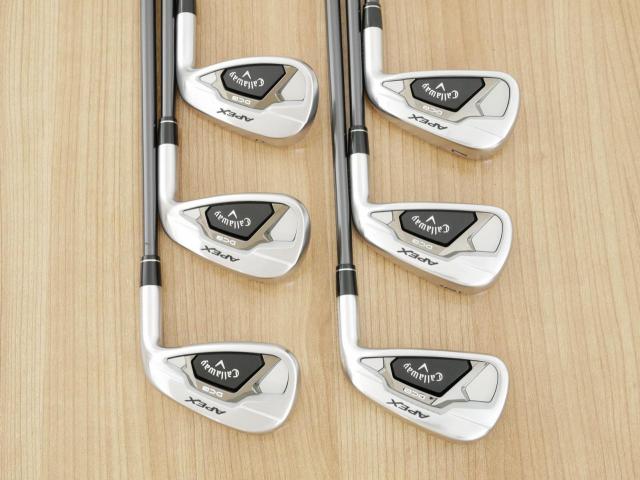 Iron set : Callaway : ชุดเหล็ก Callaway APEX DCB Forged (ปี 2022) มีเหล็ก 5-Pw (6 ชิ้น) ก้านกราไฟต์ Mitsubishi Diamana 55 Flex R