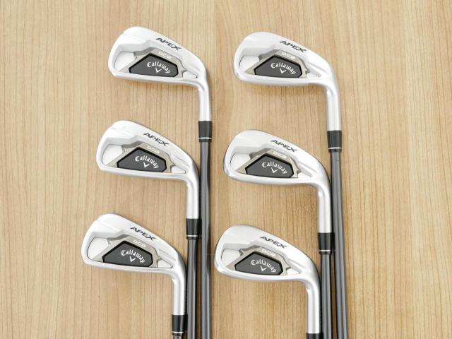 Iron set : Callaway : ชุดเหล็ก Callaway APEX DCB Forged (ปี 2022) มีเหล็ก 5-Pw (6 ชิ้น) ก้านกราไฟต์ Mitsubishi Diamana 55 Flex R