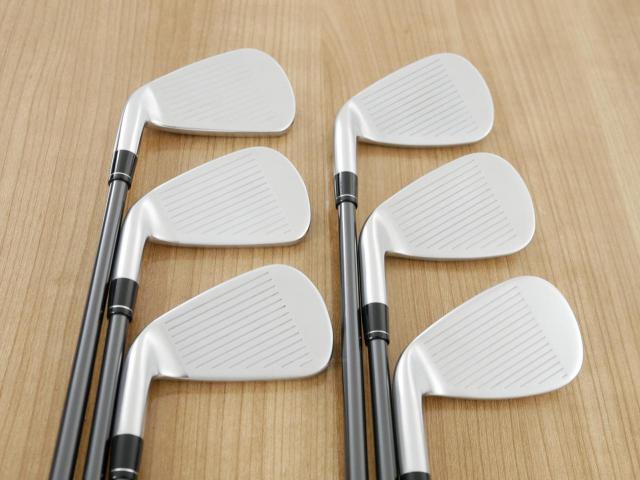 Iron set : Callaway : ชุดเหล็ก Callaway APEX DCB Forged (ปี 2022) มีเหล็ก 5-Pw (6 ชิ้น) ก้านกราไฟต์ Mitsubishi Diamana 55 Flex R