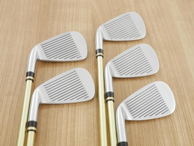 Iron set : Honma : ชุดเหล็ก Honma Beres IS-03 (ปี 2015 หน้าเด้ง Forged) มีเหล็ก 6-10 (5 ชิ้น) ก้าน ARMRQ 8 (49) Flex SR (2 ดาว)