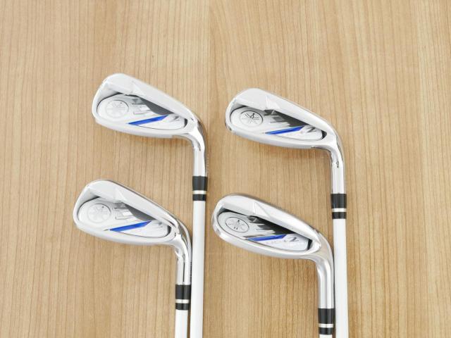 Lady club : All : ชุดเหล็ก Yamaha Inpres UD+2 (รุ่นปี 2021 ตีไกลที่สุด ไกลกว่าเหล็กทั่วไป 2 เบอร์ หน้าเด้ง COR 0.822) มีเหล็ก 8-Pw,Sw (4 ชิ้น) ก้านกราไฟต์ Fujikura Air Speeder Flex L