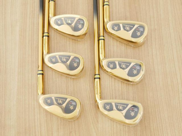 Iron set : Other Brand : **ของใหม่ ยังไม่แกะพลาสติก** ชุดเหล็ก Mutsumi Honma MH777 One Length (ใบใหญ่ ตีง่าย ไกล) มีเหล็ก 5-Pw (6 ชิ้น) ก้านกราไฟต์ Flex R