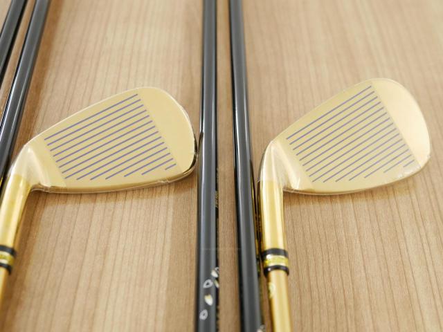 Iron set : Other Brand : **ของใหม่ ยังไม่แกะพลาสติก** ชุดเหล็ก Mutsumi Honma MH777 One Length (ใบใหญ่ ตีง่าย ไกล) มีเหล็ก 5-Pw (6 ชิ้น) ก้านกราไฟต์ Flex R