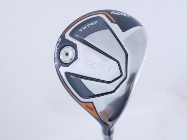 Fairway Wood : Honma : หัวไม้ 3 Honma Tour World TW747 (ปี 2019) Loft 16.5 ก้าน Honma Vizard 50 Flex S