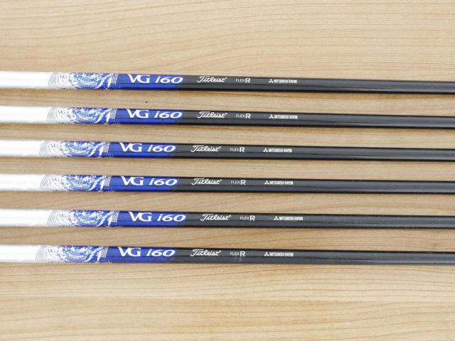 Iron set : Titleist : **มีตำหนิ** ชุดเหล็ก Titleist VG3 Type E Forged (Japan Spec. ตีง่ายและไกลมากๆ) มีเหล็ก 6-Pw,Aw (6 ชิ้น) ก้านกราไฟต์ Mitsubishi Rayon VG i60 Flex R