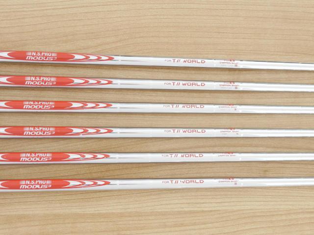 Iron set : Honma : ชุดเหล็ก Honma Tour World TW747P (ออกปี 2019) มีเหล็ก 5-10 (6 ชิ้น) ก้านเหล็ก NS Pro Modus Flex S