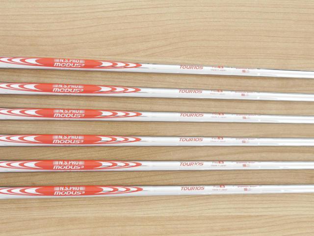Iron set : Honma : ชุดเหล็ก Honma Tour World TW757P (ออกปี 2022) มีเหล็ก 5-Pw (6 ชิ้น) ก้านเหล็ก NS Pro MODUS 105 Flex S