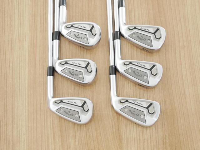 Iron set : Callaway : ชุดเหล็ก Callaway APEX TCB Forged (รุ่นปี 2022) มีเหล็ก 5-Pw (6 ชิ้น) ก้านเหล็ก NS Pro Modus 120 Flex S