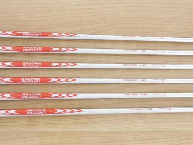 Iron set : Callaway : ชุดเหล็ก Callaway APEX TCB Forged (รุ่นปี 2022) มีเหล็ก 5-Pw (6 ชิ้น) ก้านเหล็ก NS Pro Modus 120 Flex S