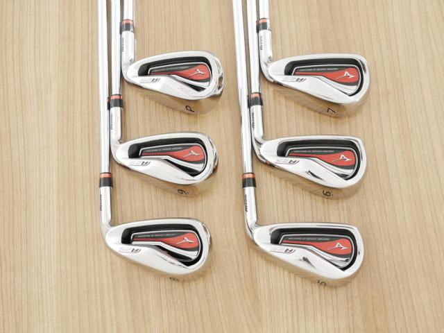 Iron set : Mizuno : ชุดเหล็ก Mizuno JPX A25 (ตีง่าย ไกล) มีเหล็ก 5-Pw (6 ชิ้น) ก้านเหล็ก NS Pro 950 HT Flex R