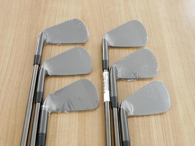 Iron set : Callaway : **ของใหม่ ยังไม่แกะพลาสติก** ชุดเหล็ก Callaway X Forged Black (รุ่นล่าสุด ปี 2024 นุ่ม แน่น หล่อมาก) มีเหล็ก 5-Pw (6 ชิ้น) ก้านเหล็ก NS Pro Modus 105 Flex S