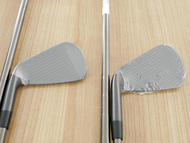 Iron set : Callaway : **ของใหม่ ยังไม่แกะพลาสติก** ชุดเหล็ก Callaway X Forged Black (รุ่นล่าสุด ปี 2024 นุ่ม แน่น หล่อมาก) มีเหล็ก 5-Pw (6 ชิ้น) ก้านเหล็ก NS Pro Modus 105 Flex S