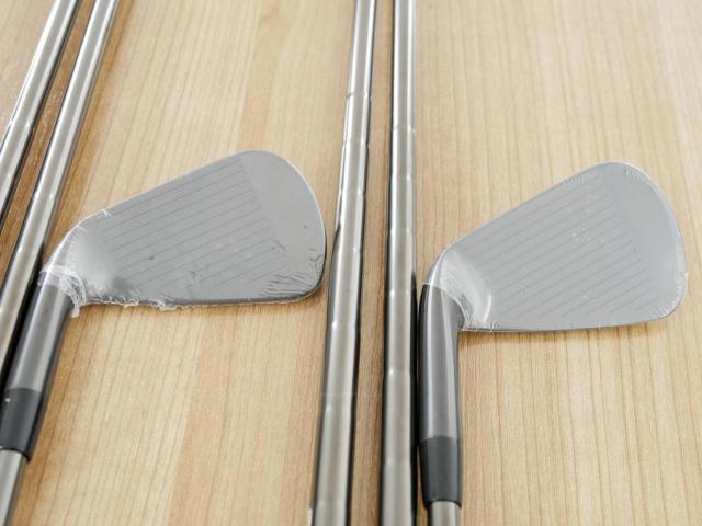 Iron set : Callaway : **ของใหม่ ยังไม่แกะพลาสติก** ชุดเหล็ก Callaway X Forged Black (รุ่นล่าสุด ปี 2024 นุ่ม แน่น หล่อมาก) มีเหล็ก 5-Pw (6 ชิ้น) ก้านเหล็ก NS Pro Modus 105 Flex S