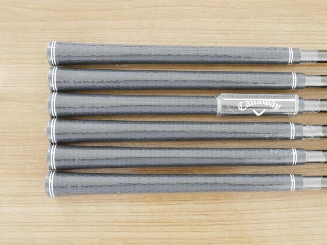 Iron set : Callaway : **ของใหม่ ยังไม่แกะพลาสติก** ชุดเหล็ก Callaway X Forged Black (รุ่นล่าสุด ปี 2024 นุ่ม แน่น หล่อมาก) มีเหล็ก 5-Pw (6 ชิ้น) ก้านเหล็ก NS Pro Modus 105 Flex S