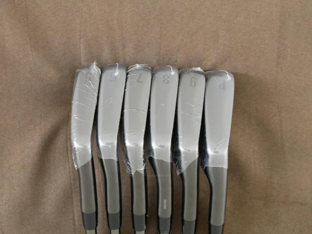 Iron set : Callaway : **ของใหม่ ยังไม่แกะพลาสติก** ชุดเหล็ก Callaway X Forged Black (รุ่นล่าสุด ปี 2024 นุ่ม แน่น หล่อมาก) มีเหล็ก 5-Pw (6 ชิ้น) ก้านเหล็ก NS Pro Modus 105 Flex S