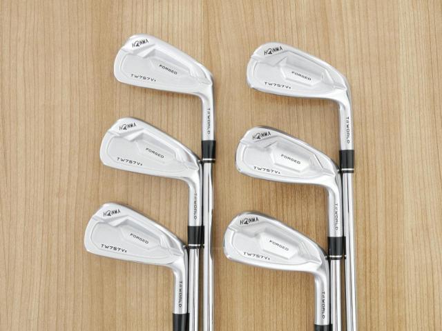 Iron set : Honma : ชุดเหล็ก Honma Tour World TW757VX Forged (ออกปี 2022) มีเหล็ก 5-Pw (6 ชิ้น) ก้านเหล็ก NS Pro 950 Flex SR