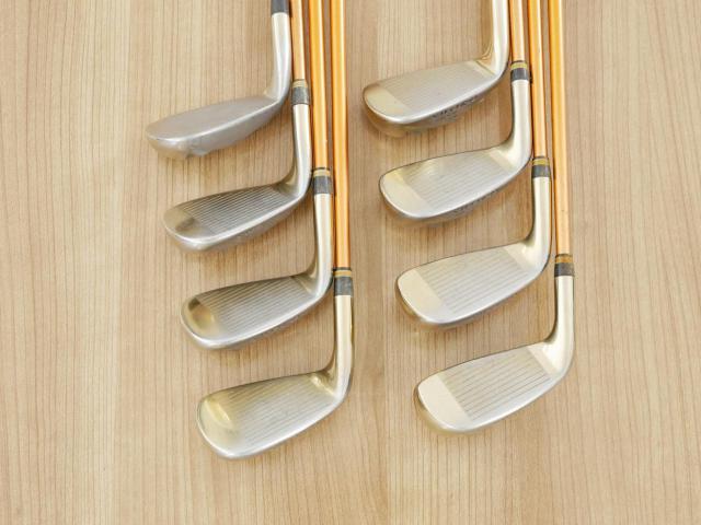 Iron set : Katana : **สีกระดองลอก** ชุดเหล็กกระเทย Katana Sniper i มีเหล็ก 6-Pw,Aw,As,Sw (8 ชิ้น เบอร์ 6 ตีระยะเท่าเหล็ก 5 ปกติ) ก้านกราไฟต์ Sword