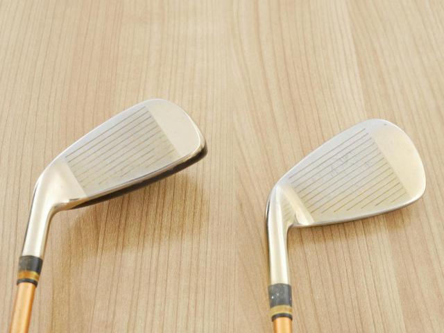 Iron set : Katana : **สีกระดองลอก** ชุดเหล็กกระเทย Katana Sniper i มีเหล็ก 6-Pw,Aw,As,Sw (8 ชิ้น เบอร์ 6 ตีระยะเท่าเหล็ก 5 ปกติ) ก้านกราไฟต์ Sword