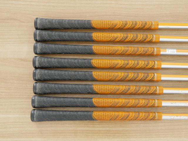 Iron set : Katana : **สีกระดองลอก** ชุดเหล็กกระเทย Katana Sniper i มีเหล็ก 6-Pw,Aw,As,Sw (8 ชิ้น เบอร์ 6 ตีระยะเท่าเหล็ก 5 ปกติ) ก้านกราไฟต์ Sword