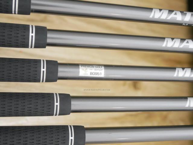 Iron set : Yamaha : ชุดเหล็ก Yamaha Inpres X (V Forged TourModel) มีเหล็ก 5-Pw (6 ชิ้น) ก้านกราไฟต์ Matrix Studio 84 Flex S