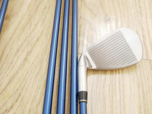 Iron set : Tsuruya : ชุดเหล็ก Tsuruya AXEL Dual Impact Z HM (หน้าเด้ง) มีเหล็ก 5-Pw,Aw (7 ชิ้น) ก้านกราไฟต์ Flex R