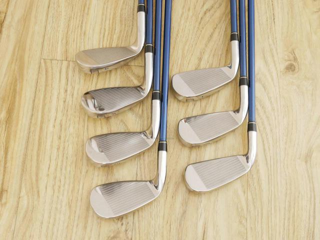Iron set : Tsuruya : ชุดเหล็ก Tsuruya AXEL Dual Impact Z HM (หน้าเด้ง) มีเหล็ก 5-Pw,Aw (7 ชิ้น) ก้านกราไฟต์ Flex R