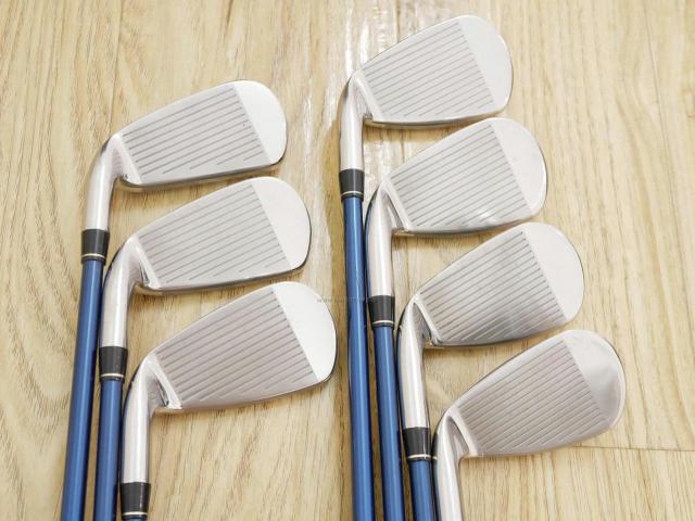 Iron set : Tsuruya : ชุดเหล็ก Tsuruya AXEL Dual Impact Z HM (หน้าเด้ง) มีเหล็ก 5-Pw,Aw (7 ชิ้น) ก้านกราไฟต์ Flex R