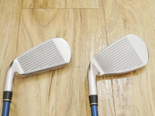 Iron set : Tsuruya : ชุดเหล็ก Tsuruya AXEL Dual Impact Z HM (หน้าเด้ง) มีเหล็ก 5-Pw,Aw (7 ชิ้น) ก้านกราไฟต์ Flex R