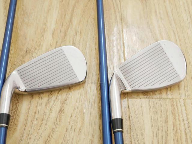 Iron set : Tsuruya : ชุดเหล็ก Tsuruya AXEL Dual Impact Z HM (หน้าเด้ง) มีเหล็ก 5-Pw,Aw (7 ชิ้น) ก้านกราไฟต์ Flex R