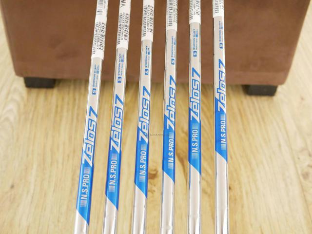 Iron set : Honma : ชุดเหล็ก Honma LB-808 EP (หน้าเด้ง) มีเหล็ก 5-10 (6 ชิ้น) ก้านเหล็ก NS Pro Zelos 7 Flex S