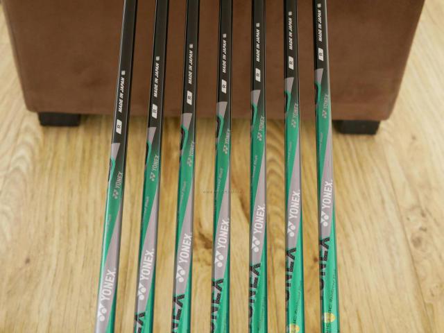 Iron set : Yonex : ชุดเหล็ก Yonex E-Zone Tri-G (รุ่นปี 2017 หน้าเด้ง ตีไกลมากๆ) มีเหล็ก 5-Pw,Sw (7 ชิ้น) ก้านกราไฟต์ Flex R