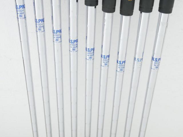 Iron set : XXIO : ชุดเหล็ก XXIO 7 (ตีง่ายมาก ไกล) มีเหล็ก 4-Pw,Aw,Sw (9 ชิ้น) ก้านเหล็ก NS Pro 920 Flex S