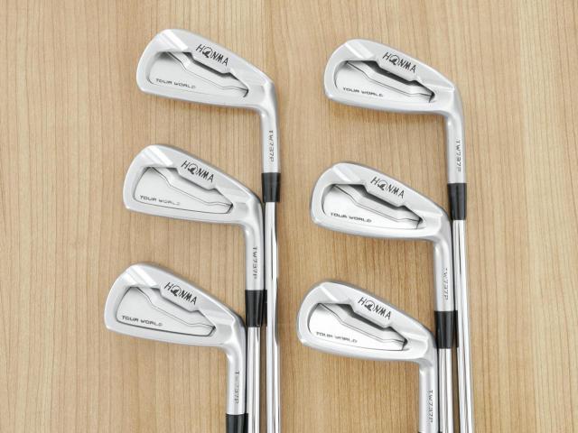 Iron set : Honma : ชุดเหล็ก Honma Tour World TW737P (ออกปี 2017) มีเหล็ก 5-10 (6 ชิ้น) ก้านเหล็ก 