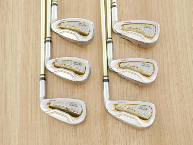 Iron set : Honma : ชุดเหล็ก Honma Beres IS-06 Forged (ปี 2019) มีเหล็ก 7-11,Aw (6 ชิ้น เทียบเท่า 6-Pw,Aw) ก้าน ARMRQ X (47) Flex R (2 ดาว)