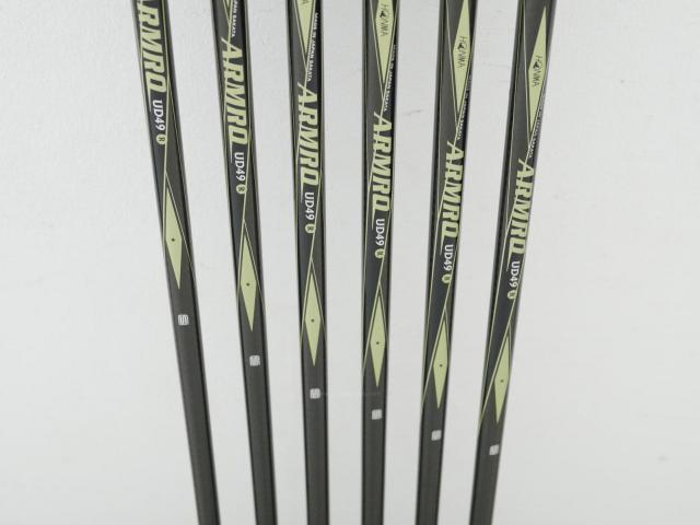 Iron set : Honma : Honma Beres MG703 (หน้าเด้ง) มีเหล็ก 6-11 (6 ชิ้น เทียบเท่า 5-Pw) ก้าน ARMRQ UD49 Flex R (1 ดาว)