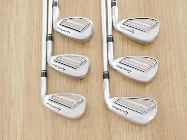 Lady club : All : ชุดเหล็ก Taylormade M GLOIRE (ออกปี 2019 รุ่นท๊อปสุด ไกลสุด Japan Spec) มีเหล็ก 7-Pw,Aw,Sw (6 ชิ้น) ก้าน Fujikura Speeder Evolution Flex L