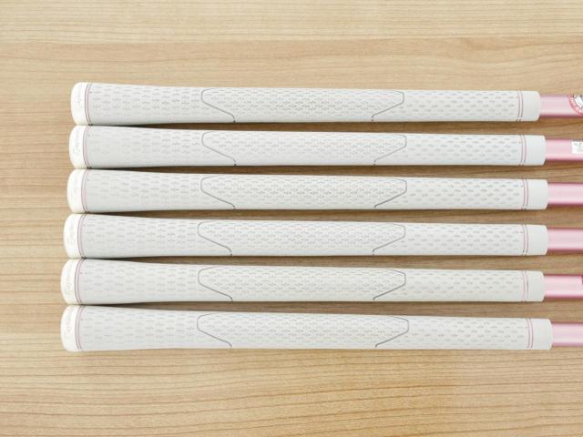 Lady club : All : ชุดเหล็ก Taylormade M GLOIRE (ออกปี 2019 รุ่นท๊อปสุด ไกลสุด Japan Spec) มีเหล็ก 7-Pw,Aw,Sw (6 ชิ้น) ก้าน Fujikura Speeder Evolution Flex L