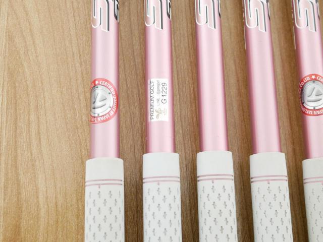 Lady club : All : ชุดเหล็ก Taylormade M GLOIRE (ออกปี 2019 รุ่นท๊อปสุด ไกลสุด Japan Spec) มีเหล็ก 7-Pw,Aw,Sw (6 ชิ้น) ก้าน Fujikura Speeder Evolution Flex L